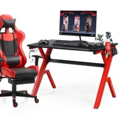 Costway Gaming Desk Computer Desk W/Controller Headphone Storage Mouse Pad & Cup Holder 19 Costway Gaming Desk Computer Desk W/Controller Headphone Storage Mouse Pad & Cup Holder -Homcom Furniture Shop GUEST 620f64b3 181e 4f9c 8509 2866e540c32d
