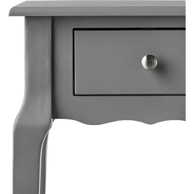 Hale 1 Drawer Wood Storage End Table Gray - Inspire Q 7 Hale 1 Drawer Wood Storage End Table Gray - Inspire Q - Image 5