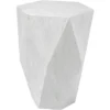 Uttermost Modern White Ceruse Geometric Accent Side End Table 18 1/2" X 17" For Living Room Bedroom Bedside Entryway House Office 1 Uttermost Modern White Ceruse Geometric Accent Side End Table 18 1/2" X 17" For Living Room Bedroom Bedside Entryway House Office -Homcom Furniture Shop GUEST 6600a647 5791 4432 8455 d6bc3cca3371