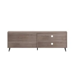 65" June Mid-Century Modern TV Stand For TVs Up To 65" With Adjustable Shelf Walnut - Taylor & Logan -Homcom Furniture Shop GUEST 66c33ba0 9cc4 40ab a17f 536c67d9bea7