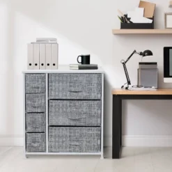 Sorbus Drawer Dresser Chest For Teen Kid's Bedroom Gray