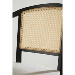 Archie Two Toned Cane Office Chair Black With Natural Cane - Abbyson Living -Homcom Furniture Shop GUEST 67330cd9 5da0 40b9 baa2 199327814655