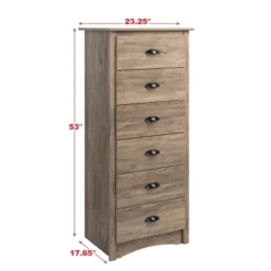 Tall 6 - Drawer Chest - Prepac 15 Tall 6 - Drawer Chest - Prepac -Homcom Furniture Shop GUEST 67a5eefb ea21 4364 ab50 085219bd3b45
