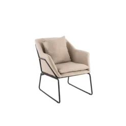 Odile Metal Frame Accent Chair - Adore Décor