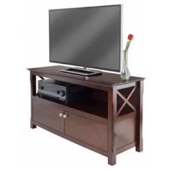 Xola TV Stand For TVs Up To 40" Dark Brown - Winsome -Homcom Furniture Shop GUEST 69333e8a 9173 42a4 ad37 a9a8a8cb3341