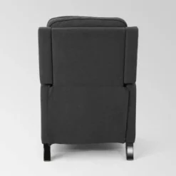 Cecelia Traditional Press-Back Recliner Dark Gray - Christopher Knight Home -Homcom Furniture Shop GUEST 6941be03 d2fb 435a 886c c561219538c6