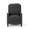Cecelia Traditional Press-Back Recliner Dark Gray - Christopher Knight Home -Homcom Furniture Shop GUEST 696e4aa7 94b5 4d73 aacb 15aa31e0953b