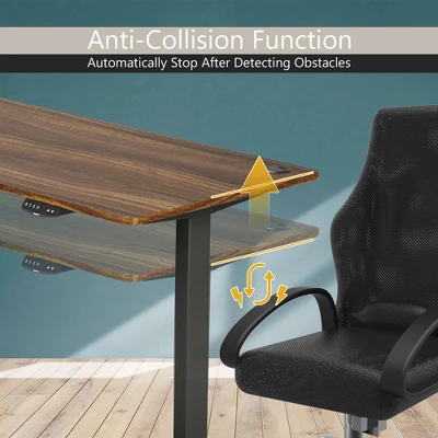 Costway Industrial Electric Adjustable Standing Up Desk Dual Motor W/ Controller 10 Costway Industrial Electric Adjustable Standing Up Desk Dual Motor W/ Controller - Image 8