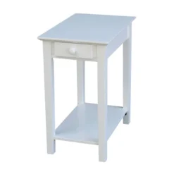 Narrow End Table - International Concepts -Homcom Furniture Shop GUEST 6c4c8b05 c6d2 4812 b6f9 a23d387a51b3