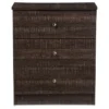 Deacon Modern And Contemporary Wood 3 Drawer Storage Chest Espresso Brown - Baxton Studio -Homcom Furniture Shop GUEST 6c6918da 85c9 405c 9f96 c7f6b7d27eb2