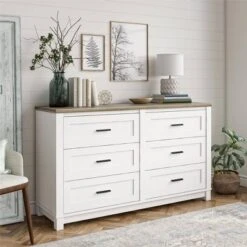 Sandlin 6 Drawer Dresser White - Room & Joy 12 Sandlin 6 Drawer Dresser White - Room & Joy -Homcom Furniture Shop GUEST 6d642a32 c0d3 4c37 addf f916699458f2