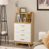 Costway 3-Cube Chest Of Drawers Storage Organizer 4-Drawer Dresser With Countertop 1 Costway 3-Cube Chest Of Drawers Storage Organizer 4-Drawer Dresser With Countertop -Homcom Furniture Shop GUEST 6d7d9825 f951 47d4 a487 a30784482c10