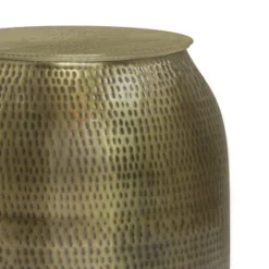 Riva Metal Storage Accent Table - WyndenHall -Homcom Furniture Shop GUEST 72ca4488 41ea 4935 8c56 6b87fc31ea97