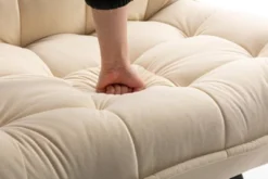 Modern Accent Leisure Chair With Ottoman-ModernLuxe -Homcom Furniture Shop GUEST 73f2ee74 f439 4617 8f6a acf5dbf5b247