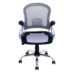Workspace Executive Office Chair Leatherette And Mesh - CorLiving -Homcom Furniture Shop GUEST 742bcffc 777b 4e74 adef 7afb03b7d8cd