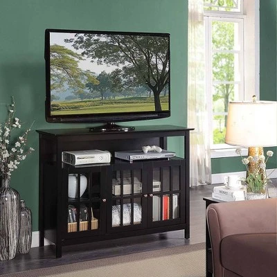 Big Sur Deluxe Storage Cabinets And Shelf TV Stand For TVs Up To 48" - Breighton Home 3 Big Sur Deluxe Storage Cabinets And Shelf TV Stand For TVs Up To 48" - Breighton Home