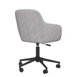 Westerleigh Office Task Chair Light Gray Velvet - Cosmoliving By Cosmopolitan -Homcom Furniture Shop GUEST 76a25311 66a6 42a2 a6c6 64cc2936df7f