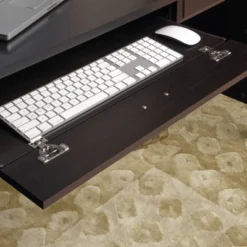 Shoal Creek Computer Desk With Flip Down Keyboard - Jamocha Wood - Sauder -Homcom Furniture Shop GUEST 7aa5240d 0813 4d03 922e 566ec91d2ca7