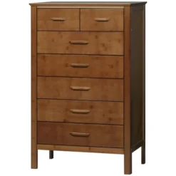 HOMCOM Tall Dresser For Bedroom, 7 Drawer Dresser, Chest Of Drawers With Bamboo Frame, Brown -Homcom Furniture Shop GUEST 7c3305ed d8a1 43fb b366 5acd73e25f84