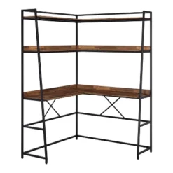 Clydebank Corner Desk With Bookcase And USB Plug - HOMES: Inside + Out -Homcom Furniture Shop GUEST 7c88558e f19b 48db 8490 405b948330b7