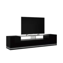 Vanderbilt With Led Lights TV Stand For TVs Up To 70" - Manhattan Comfort -Homcom Furniture Shop GUEST 7df34997 96b6 4448 be5a fd04d7bc047d