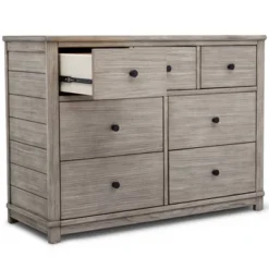 Simmons Kids' Monterey 7 Drawer Dresser - Rustic White -Homcom Furniture Shop GUEST 7f1928c5 1d16 4950 89c2 ce5b25c3d71f