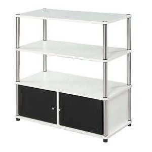 Highboy TV Stand For TVs Up To 40" Doors - Breighton Home 7 Highboy TV Stand For TVs Up To 40" Doors - Breighton Home - Image 5
