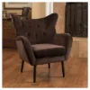 Alyssa New Velvet Armchair - Christopher Knight Home -Homcom Furniture Shop GUEST 7fa200fd 9fa3 4edc 95db 6d32880653e2