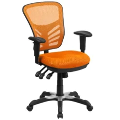 Flash Furniture Mid-Back Mesh Multifunction Executive Swivel Ergonomic Office Chair With Adjustable Arms 35 Flash Furniture Mid-Back Mesh Multifunction Executive Swivel Ergonomic Office Chair With Adjustable Arms -Homcom Furniture Shop GUEST 80d3bfd3 d440 43b0 ae29 f8b0962595b9