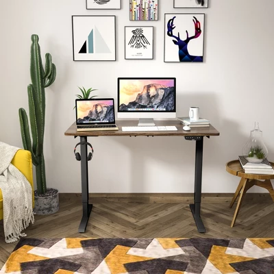 Costway Industrial Electric Adjustable Standing Up Desk Dual Motor W/ Controller 5 Costway Industrial Electric Adjustable Standing Up Desk Dual Motor W/ Controller - Image 3