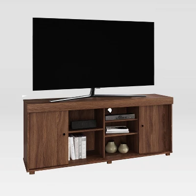 TV Stand For TVs Up To 65" With Storage Brown - Techni Mobili 3 TV Stand For TVs Up To 65" With Storage Brown - Techni Mobili