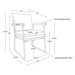 Cushioned Metal & Wood Accent Arm Chair - Cream/Black - Hearth & Hand™ With Magnolia 13 Cushioned Metal & Wood Accent Arm Chair - Cream/Black - Hearth & Hand™ With Magnolia -Homcom Furniture Shop GUEST 84c70339 8fe6 4d7e 9c25 b29cf77d6a96