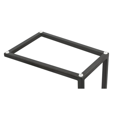 BirdRock Home Acacia Wood TV Tray C Shaped Side Table 8 BirdRock Home Acacia Wood TV Tray C Shaped Side Table - Image 6