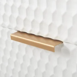 Jolie 5 Drawer Tallboy Dresser White - Adore Decor