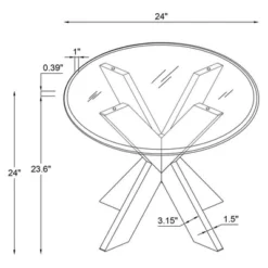 Axbridge Side Table - Linon 16 Axbridge Side Table - Linon -Homcom Furniture Shop GUEST 8865c200 cce0 4188 80c7 b2dc8e899f9a