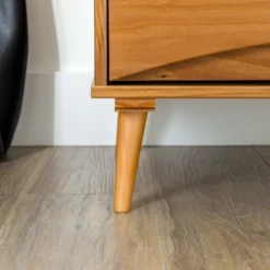 Mid-Century Modern Contoured 5 Drawer Chest Of Drawers - Saracina Home -Homcom Furniture Shop GUEST 88e43b7b ee52 4f3b 8d17 069d4af49b5d