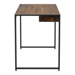 Eriboll Writing Desk With 1 Drawer And USB Plug Sand Black/Natural Tone - HOMES: Inside + Out 10 Eriboll Writing Desk With 1 Drawer And USB Plug Sand Black/Natural Tone - HOMES: Inside + Out -Homcom Furniture Shop GUEST 89f1f874 6413 4dd5 ab11 9559f6ebea22
