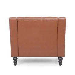 Furman Contemporary Tufted Club Chair Cognac - Christopher Knight Home 16 Furman Contemporary Tufted Club Chair Cognac - Christopher Knight Home -Homcom Furniture Shop GUEST 8a04ae50 5910 4627 8f6d 01dcb6add320