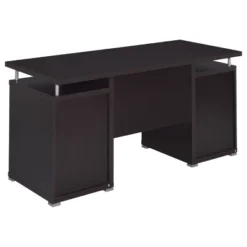 Tracy 2 Drawer Office Desk - Coaster -Homcom Furniture Shop GUEST 8a0a032d 52f2 40e0 94b6 d0112af303ae