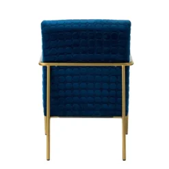 Javier Upholstered Armchair With Metal Legs And Lumbar Pillow For Living Room | ARTFUL LIVING DESIGN -Homcom Furniture Shop GUEST 8a6a81e7 803f 4668 b116 5e71051c993a