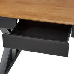 Quinton Adjustable Height X Base Writing Desk - Inspire Q -Homcom Furniture Shop GUEST 8b25a957 8899 432e 8251 bf475345247d