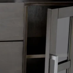 Waterloo Tall TV Stand For TVs Up To 55" Hickory Brown - WyndenHall -Homcom Furniture Shop GUEST 8bd34eb6 f7c1 4970 bec8 083971940614