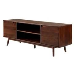Solid Wood Mid-Century Modern TV Stand For TVs Up To 80" - Saracina Home 37 Solid Wood Mid-Century Modern TV Stand For TVs Up To 80" - Saracina Home -Homcom Furniture Shop GUEST 8e79d6b8 8dd2 4a61 a818 5cca332ec6d2