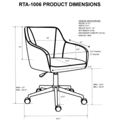 Comfy And Classy Home Office Chair- Beige- Techni Mobili 9 Comfy And Classy Home Office Chair- Beige- Techni Mobili -Homcom Furniture Shop GUEST 8ef92faa 80c9 4256 8da4 79af032f5046