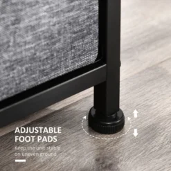 HOMCOM 8-Drawer Dresser, 3-Tier Fabric Chest Of Drawers, Storage Tower Organizer Unit With Steel Frame For Bedroom, Hallway 13 HOMCOM 8-Drawer Dresser, 3-Tier Fabric Chest Of Drawers, Storage Tower Organizer Unit With Steel Frame For Bedroom, Hallway -Homcom Furniture Shop GUEST 8fc6d466 7d4b 47f1 b024 6165aa25d06d