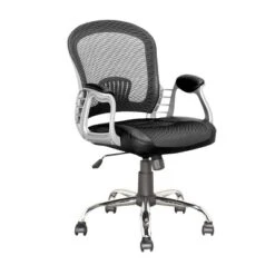 Workspace Executive Office Chair Leatherette And Mesh - CorLiving -Homcom Furniture Shop GUEST 91fcee63 2de9 4344 bece e8dfc9b5480c