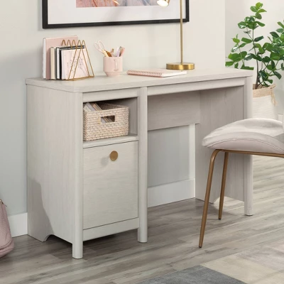 Dover Edge Desk Glacier Oak - Sauder 3 Dover Edge Desk Glacier Oak - Sauder