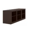 TV Stand For TVs Up To 59" Brown - The Urban Port -Homcom Furniture Shop GUEST 92c6cb87 caed 4646 aa6a fb0fb7080360
