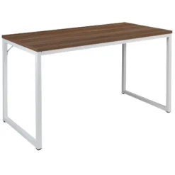 Emma And Oliver Industrial Modern Desk-47"L Commercial Grade Home Office Desk -Homcom Furniture Shop GUEST 94f81739 6a09 41fe 9237 146ee0b4655b