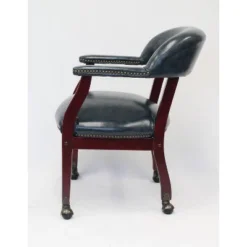 Captain's Chair With Casters - Boss Office Products